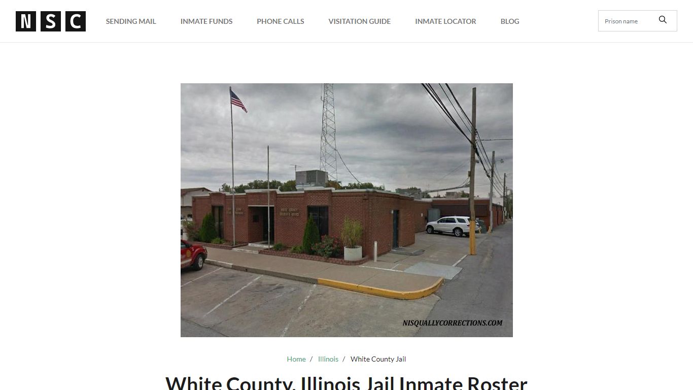 White County, Illinois Jail Inmate Roster